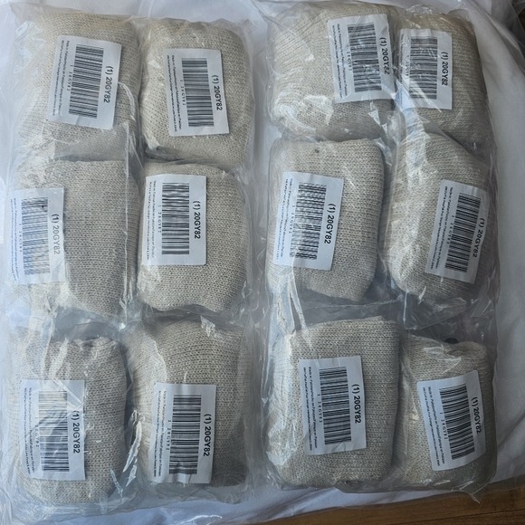 New Condor VF,Knit Gloves,L,Natural,PR 12 pack - Picture 3 of 8